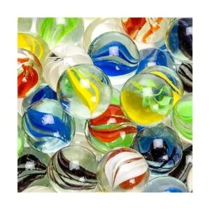 Yellow Mountain Imports 60 piezas de mármol de cristal a_4