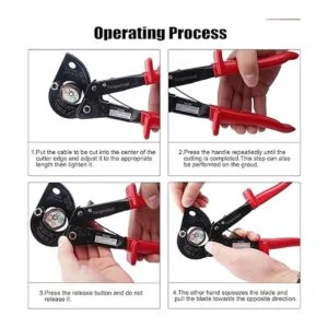 Yangoutool Cortador de alambre de trinquete y cortador de_5