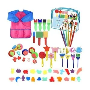 YZNlife Juego de 52 brochas de pintura de esponja kit de_1