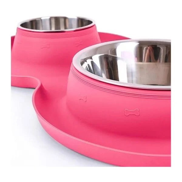 Yacee Pet Dog Bowls2 Stainless Steel XXL Dog