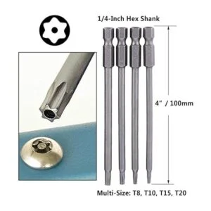 Yakamoz 16Pcs 4in1 Multi Long Magnetic Screwdriver Bit Set