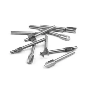 Yakamoz 10 piezas 18 Shank TitanioCoated Router Bit Set