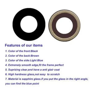 YUYOND Reemplazo de lente de vidrio para cámara trasera_3