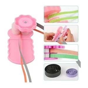 YURROAD Kit de herramientas de Quilling de papel tiras de