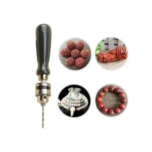 YYGJ Juego de brocas manuales 7 en 1 con llave de