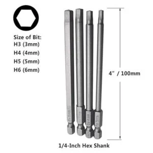 Yakamoz 16Pcs 4in1 Multi Long Magnetic Screwdriver Bit Set