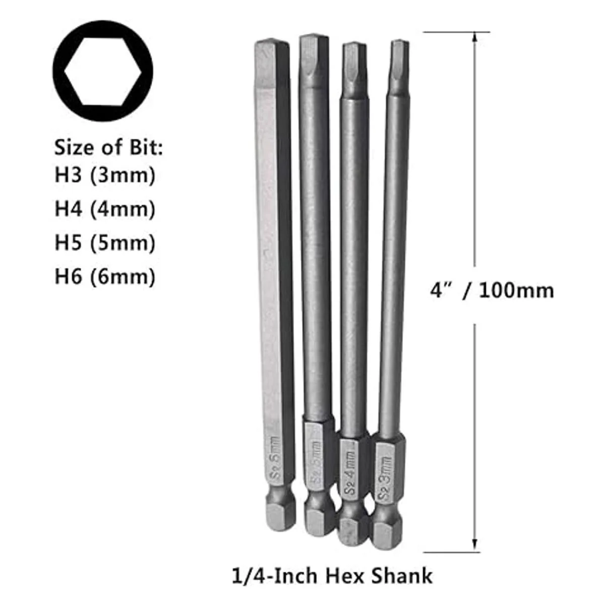 Yakamoz 16Pcs 4in1 Multi Long Magnetic Screwdriver Bit Set