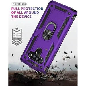YZOK Funda compatible con LG Stylo 6 con protector de_2
