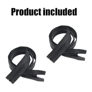 YaHoGa 2 cremalleras separadas 5 de 10 pulgadas para_2