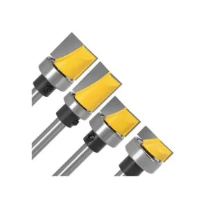 Yakamoz Juego de 4 brocas para fresado de madera con