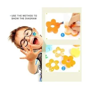 YZNlife Juego de 52 brochas de pintura de esponja kit de_3