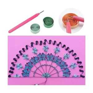 YURROAD Kit de herramientas de Quilling de papel tiras de