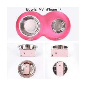 Yacee Pet Dog Bowls2 Stainless Steel XXL Dog