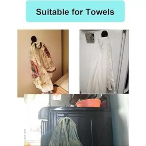YYST Mini gancho magnético para toallas de cocina toallas