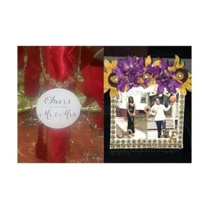 YYaaloa Crafts Rollo de cinta de malla de cristal de