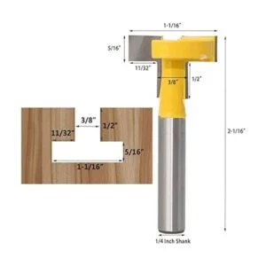 Yakamoz Broca para fresado de madera de carburo con_3
