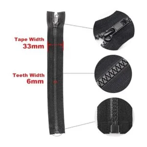 YaHoGa 2 cremalleras separadas 5 de 10 pulgadas para_3