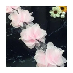 YYCRAFT 5 yardas de 2.5 pulgadas 3D de gasa con ribete de_4