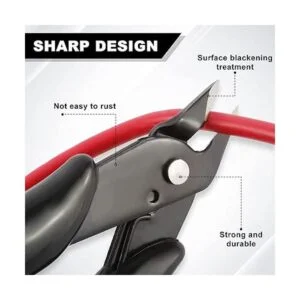 YaeCCC Paquete de 10 cortadores de alambre alicates de