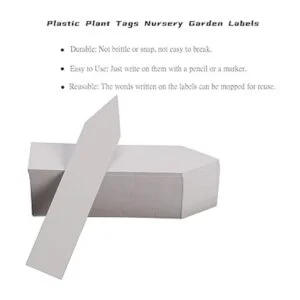 YaeCCC 1000 etiquetas de plástico para plantas de 3.9 in_5