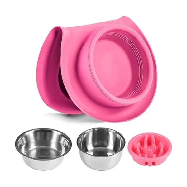 Yacee Pet Dog Bowls2 Stainless Steel XXL Dog