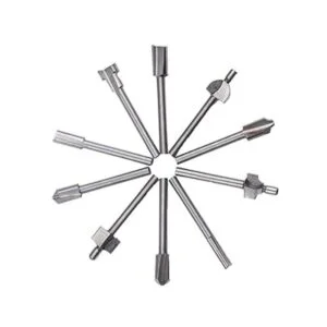 Yakamoz 10 piezas 18 Shank TitanioCoated Router Bit Set