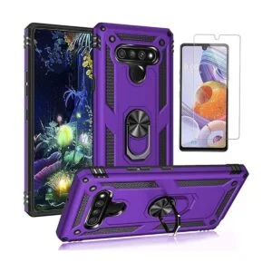 YZOK Funda compatible con LG Stylo 6 con protector de_1