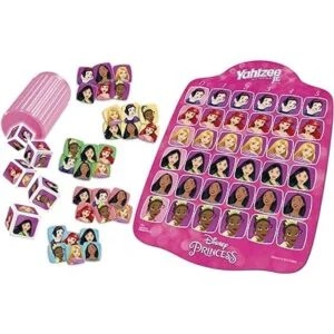 Yahtzee Jr. Disney Princess Edition Juego de mesa para_5