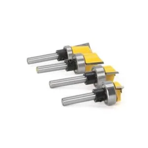 Yakamoz Juego de 4 brocas para fresado de madera con