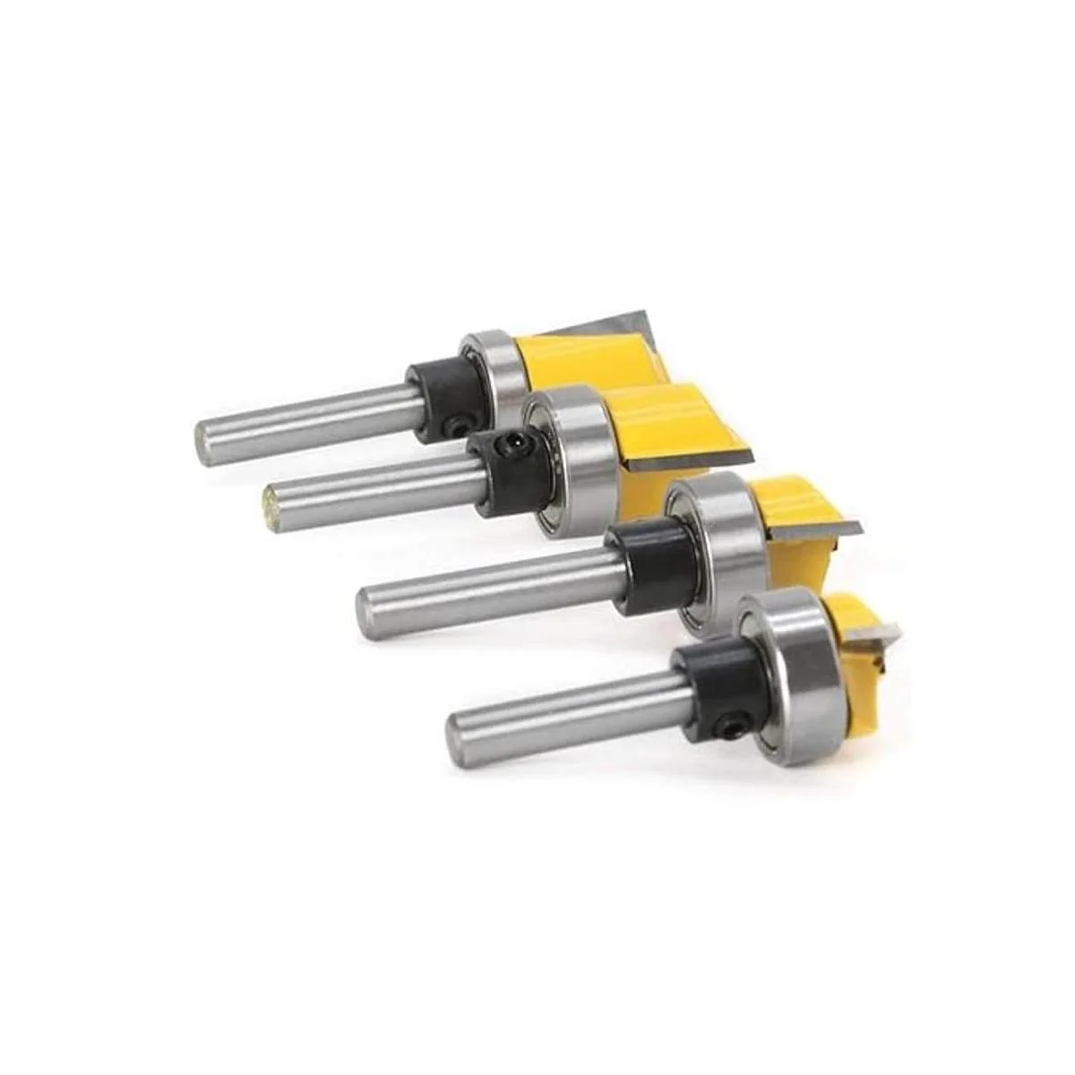 Yakamoz Juego de 4 brocas para fresado de madera con