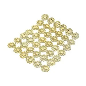 YYaaloa Crafts Rollo de cinta de malla de cristal de