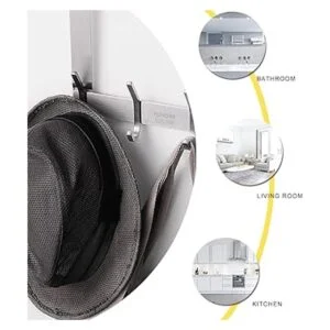 YUMORE SUS304 Ganchos para colgar sobre la puerta acero_5