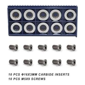 YUFUTOL Cortadores de carburo redondos 0.630 in_2