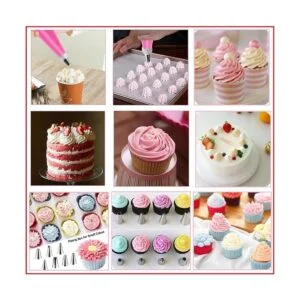 YOQXHY Kit de decoración de pasteles de 90 piezas con