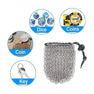 YOUSHARES Bolsa de dados de juego con cordón Bolsa de_5