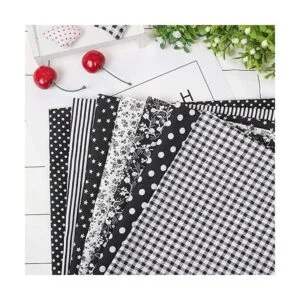 YOLUFER DIY tela de algodón paquete de 19.7 x 19.7