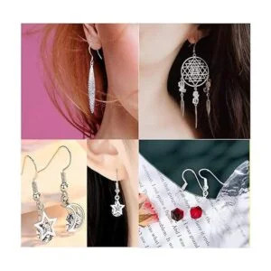 YTYKINOY 800 ganchos chapados en plata ganchos para_5