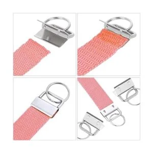 YOUNTHYE Paquete de 100 llaveros de 1 pulgada a granel_4