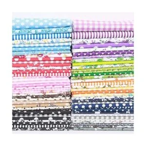 YOLUFER DIY tela de algodón paquete de 19.7 x 19.7