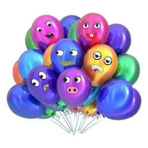 YTYKINOY 3 rollos 3000 unidades colorido nariz boca