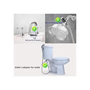 YUHX Adaptador de bidé T de latón con válvula de apagado_5