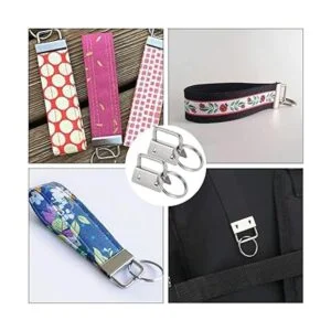 YOUNTHYE Paquete de 100 llaveros de 1 pulgada a granel_6