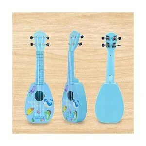 YOLOPLUS Juguete de guitarra de ukelele para niños de 17_5