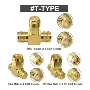 YOTENKO Kit de adaptador SMA de 18 piezas de conectores_3