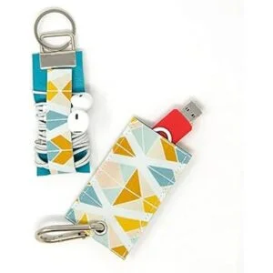 YOUNTHYE Paquete de 100 llaveros de 1 pulgada a granel_5