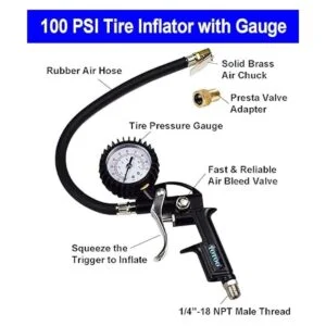 YOTOO Kit de accesorios de compresor de aire resistente de_2