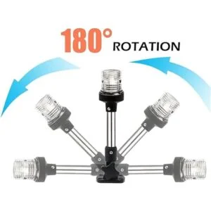 YOUNG MARINE 9 pulgadas 3 millas náuticas blancas LED_2