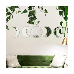 YUBAIHUI Juego de 5 piezas de decoración de pared bohemia_1