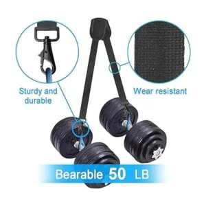 YOUSHARES Correa de hombro Negro talla única_3