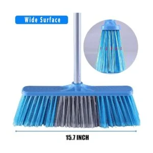 YONILL Escoba para interiores y exteriores con mango_4